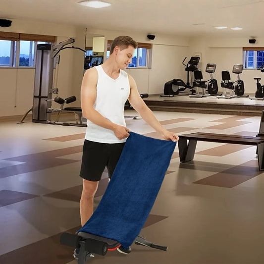 Microfiber Sports Towel with Zipper Pocket – 50×118 cm 🏋️♂️✨