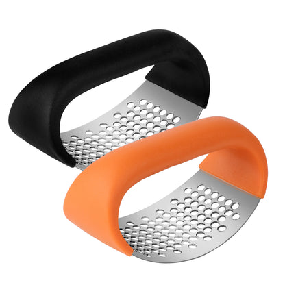 Stainless Steel Garlic Press Rocker Heavy Duty Garlic Crusher Dishwasher Safe