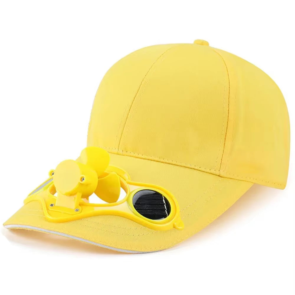 Cap with Fan Summer USB Charging Cooling Fan Baseball Cap Outdoor Golf Sunscreen 2 Speed Adjustable Peaked Hat Hiking Cap Fan