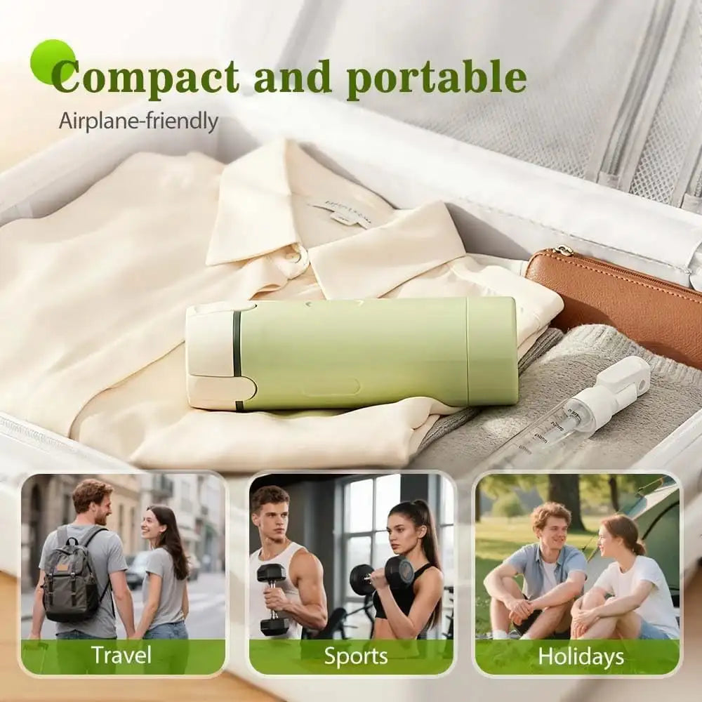 4 In1 Refillable Travel Dispenser Bottles,4 Empty Sub-Bottle Press Container Bottles,Travel Shampoo Shower Gel Soap Split Bottle