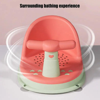 Baby Shower Chair Non Slip Infants Bath Seat Stool Adjustable Child Seat Baby Bathtub Toddler Shower Supplies Bath Accessories