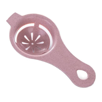 1PC/4PCS Wheat Straw Egg White Separator Egg Yolk Separator Egg Filter Kitchen Baked Egg Yolk Egg White Filter Kitchen Gadgets