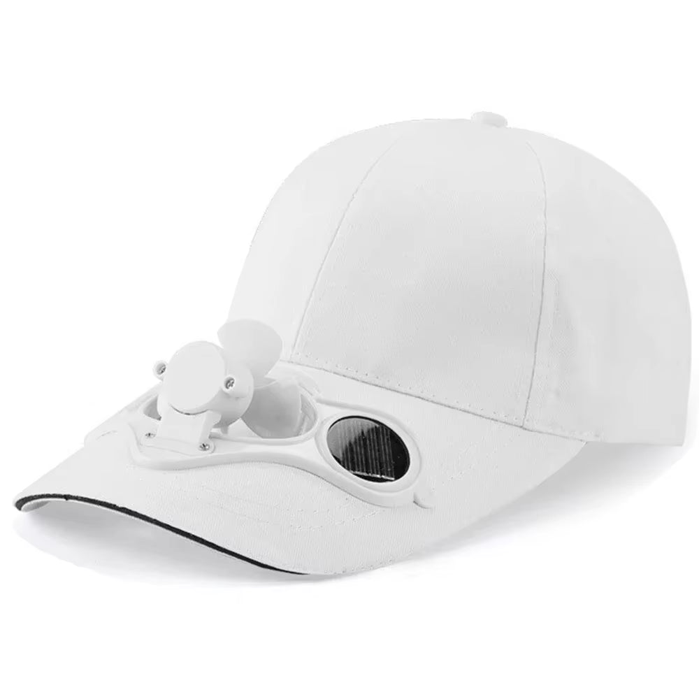 Cap with Fan Summer USB Charging Cooling Fan Baseball Cap Outdoor Golf Sunscreen 2 Speed Adjustable Peaked Hat Hiking Cap Fan