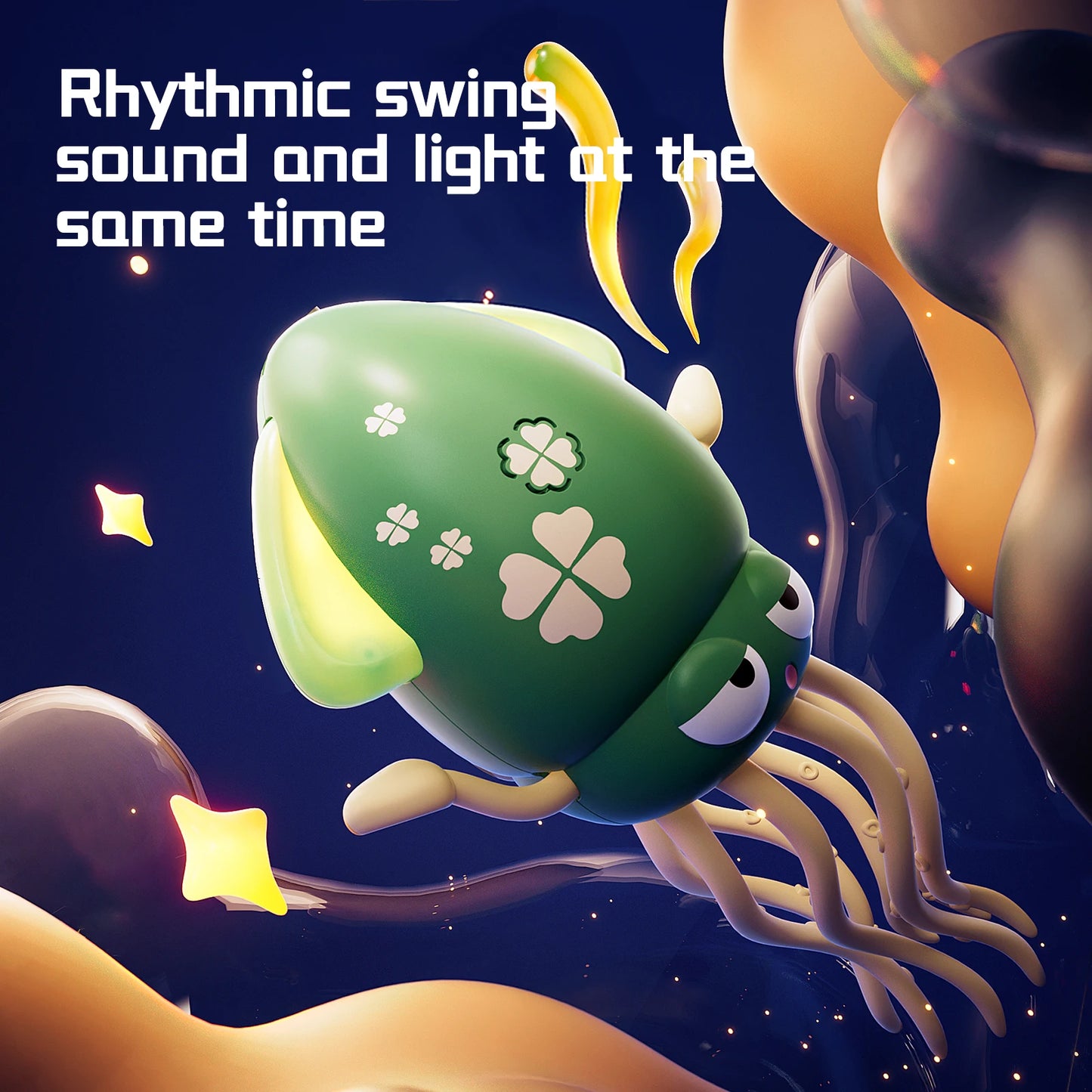 Magical Dancing Octopus Swinging Octopus Octopus