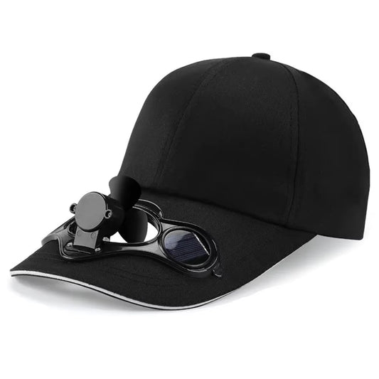 Cap with Fan Summer USB Charging Cooling Fan Baseball Cap Outdoor Golf Sunscreen 2 Speed Adjustable Peaked Hat Hiking Cap Fan