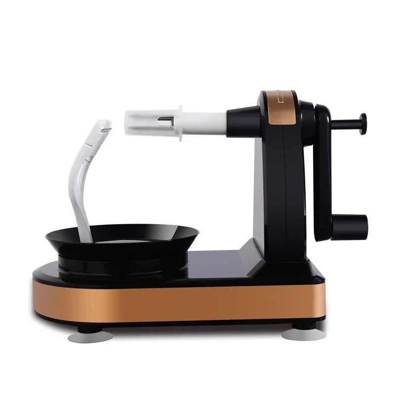 Multi-Function Apple Peeler Rotary Apple Pear Peeler Stainless Steel Apple Mango Potato Peeler with Suction Base JT185