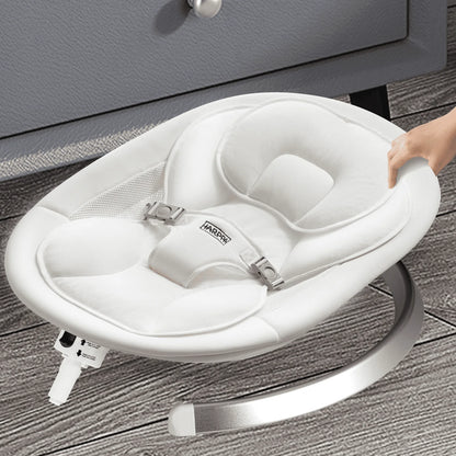 Electric Baby Swing for Infants , 5 Sway Speed, Remote Control, White