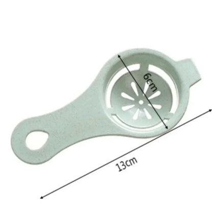 1PC/4PCS Wheat Straw Egg White Separator Egg Yolk Separator Egg Filter Kitchen Baked Egg Yolk Egg White Filter Kitchen Gadgets