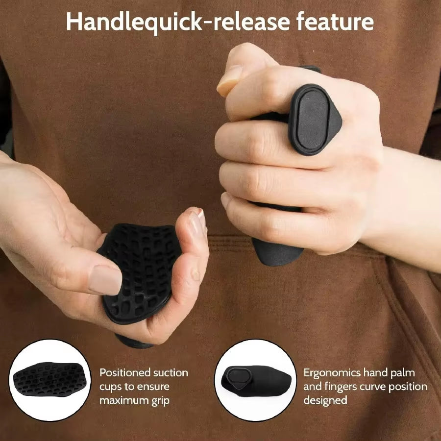 Gym Grips Fingerless Workout Gym Gloves Ergonomics Workout Grip Hand Protection Weight Lifting Grips Bodybuilding Gymnastics