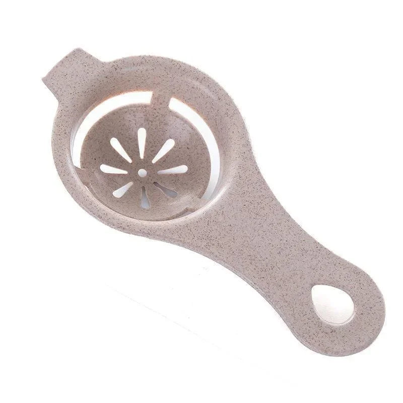 1PC/4PCS Wheat Straw Egg White Separator Egg Yolk Separator Egg Filter Kitchen Baked Egg Yolk Egg White Filter Kitchen Gadgets