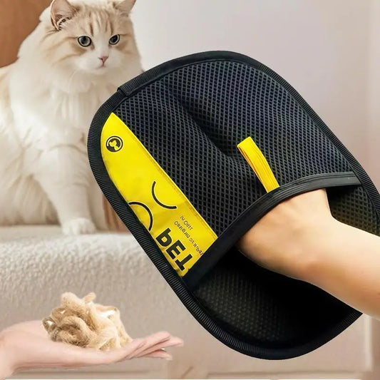Reusable Pet Hair Remover Glove – Static Cleaning Powe