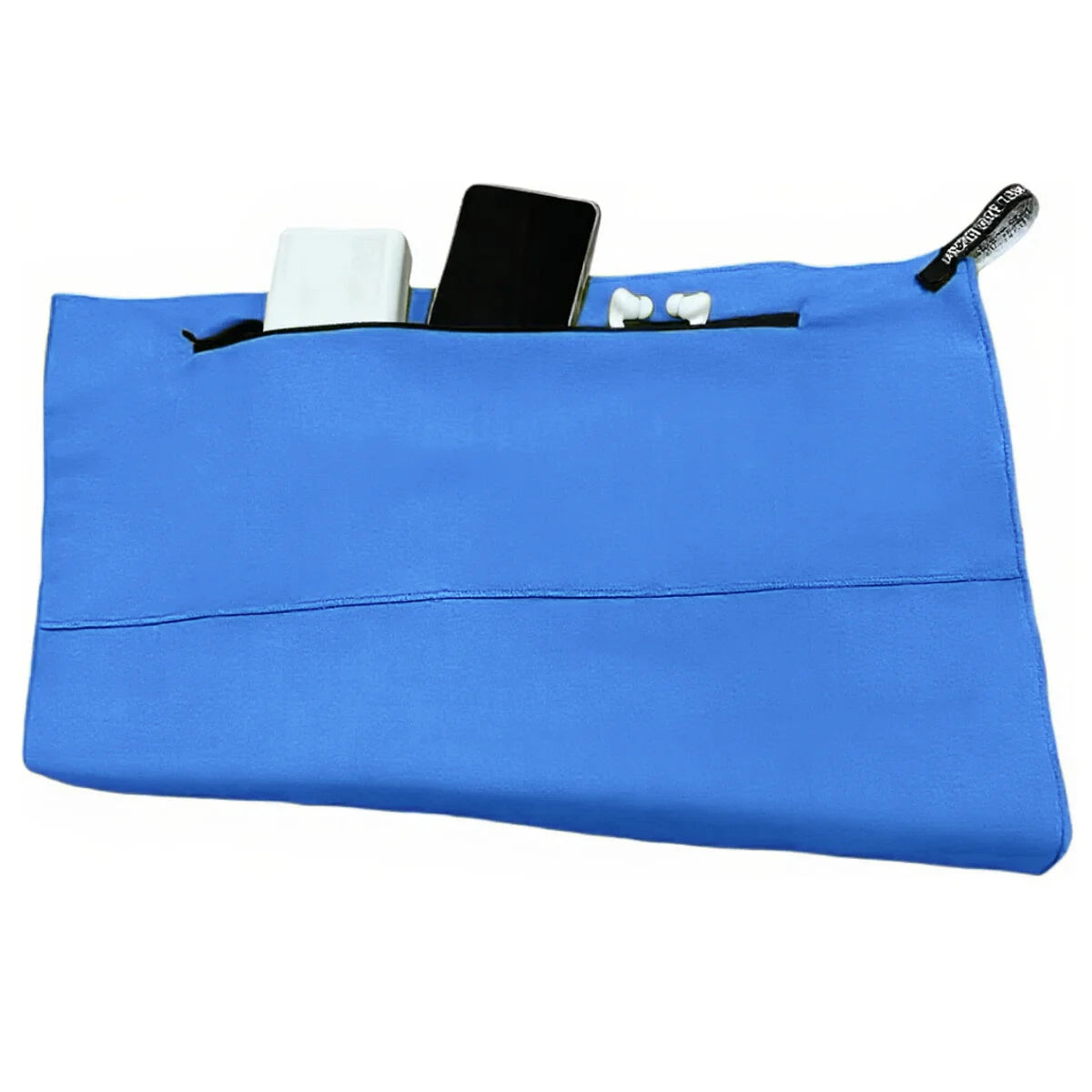 Professional Sports & Fitness Towel with Zipper Pocket – 50×118 cm 🏋️‍♂️✨