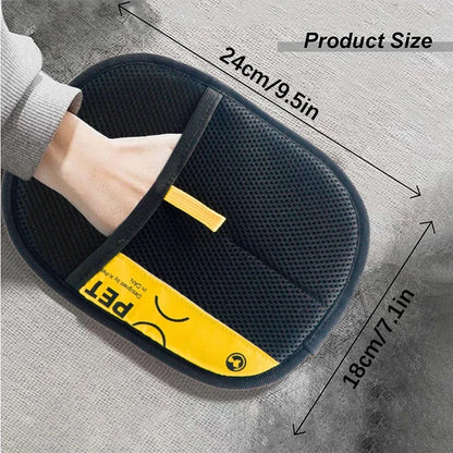 Reusable Pet Hair Remover Glove – Static Cleaning Powe