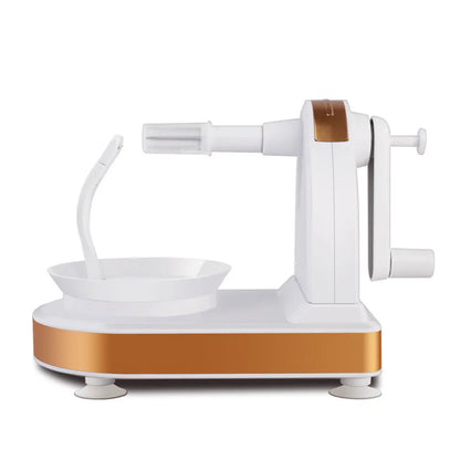 Multi-Function Apple Peeler Rotary Apple Pear Peeler Stainless Steel Apple Mango Potato Peeler with Suction Base JT185