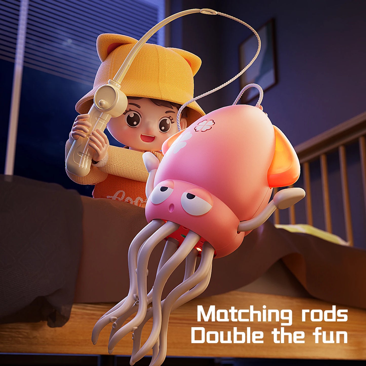 Magical Dancing Octopus Swinging Octopus Octopus