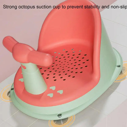 Baby Shower Chair Non Slip Infants Bath Seat Stool Adjustable Child Seat Baby Bathtub Toddler Shower Supplies Bath Accessories